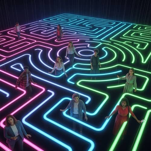 Navigating Modern Relationships with Diversity in an Intricate Labyrinth