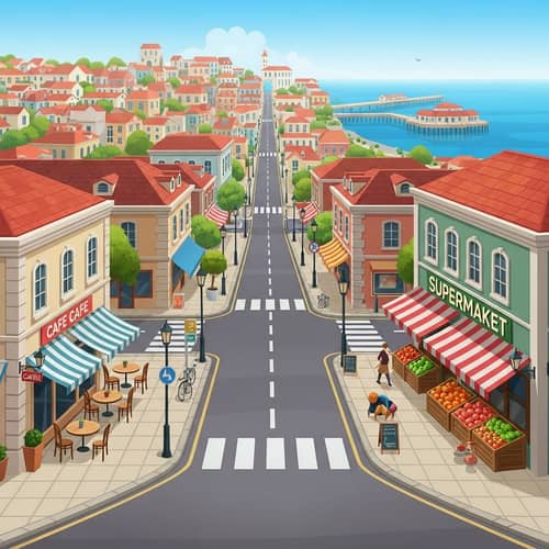 Explore City Streets and Seaside Pier | Local Guide