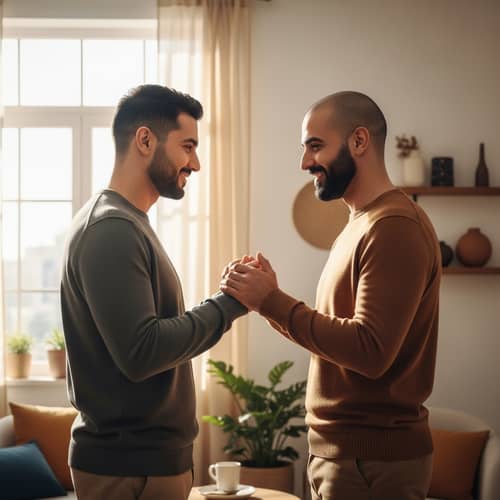 Brothers Forgiving Each Other: Heartfelt Reconciliation Moment