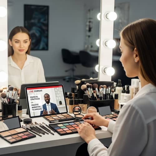 Makeup Artist Seeks Business Mentors - Seminar on Financial Strategies