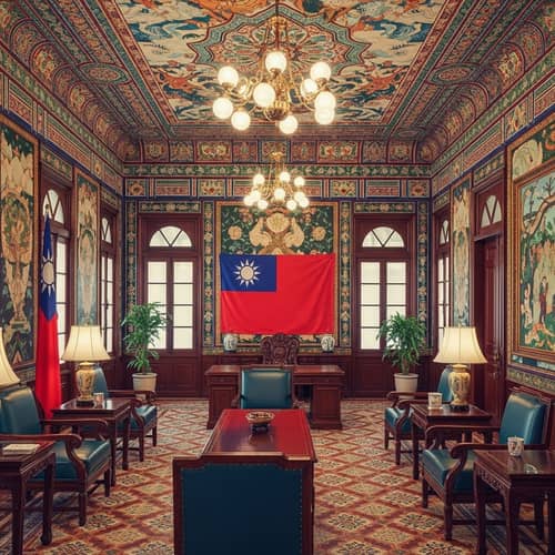 Orientalist Ambassadorial Office: Taiwanese Embassy Artwork