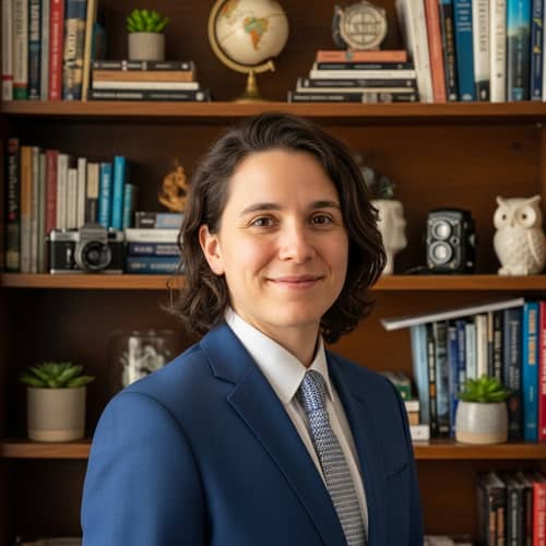 Professional Portrait with Gentle Smile | Business Attire
