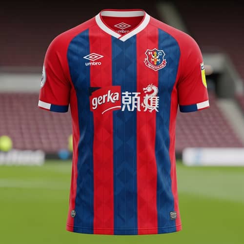 AFC Wrexham Football Kit with Umbro and Coca Cola Sponsors
