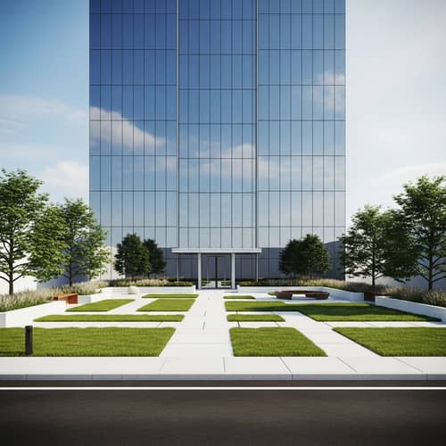 Minimalist Real Estate | Modern High-Rise Building Design