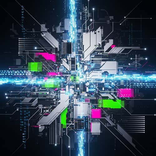 Cyber Culture Abstract Image | N3zk0p