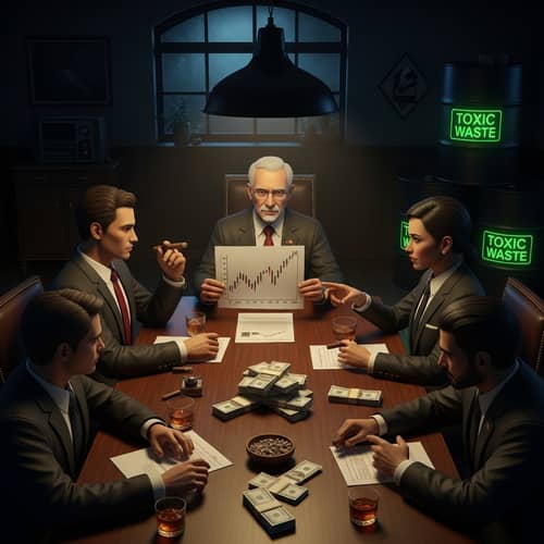 Mafia Meeting Profits: Chart High, Money & Toxic Waste Revelations