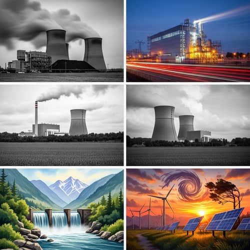 Power Plant Photography | Industrial & Natural Energy Scenes