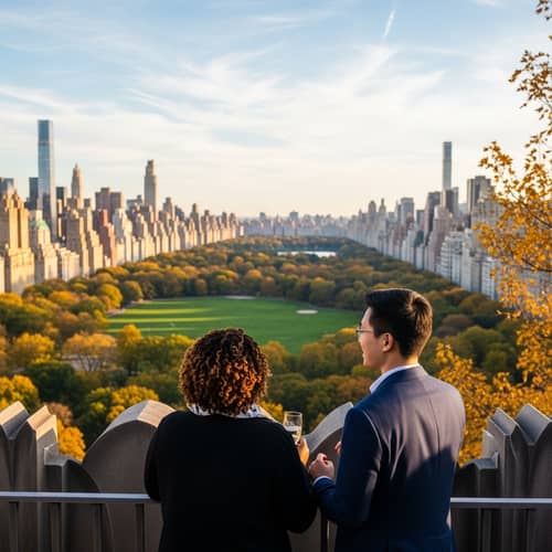 Serenity & Craft: Central Park View from High-rise Terrace