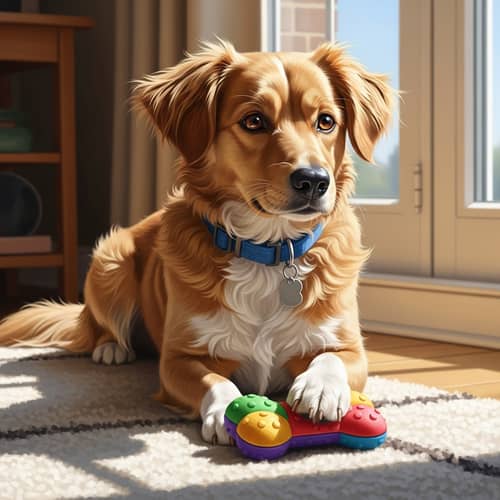 Charming Dog Portraits - Homey Scenes & Playful Expressions