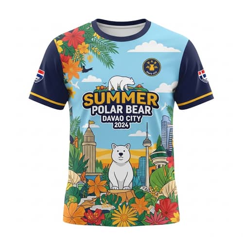 Polar Bear Davao City 2024 T-Shirt | Summer Culture Design