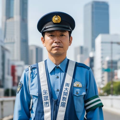 Japanese Law Enforcement Personnel: Upholding Order & Duty
