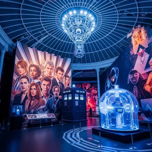 Futuristic Doctor Who Museum | Dynamic Architectural Photo