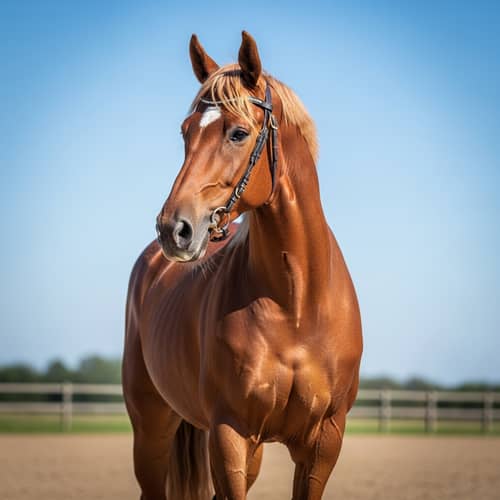 Magnificent Portuguese Lusitano Horse in Dressage | Regal Posture