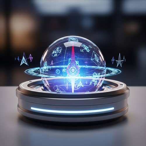 Futuristic Quantum Compass: Navigating with Quantum Precision