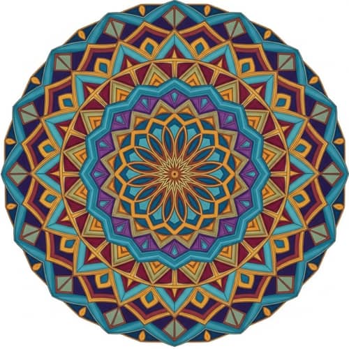 Intricate and Vibrant Mandala Art for Meditation