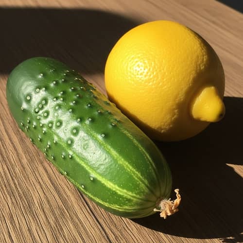 Vibrant Lemon and Fresh Cucumber - Natural Bounty Image