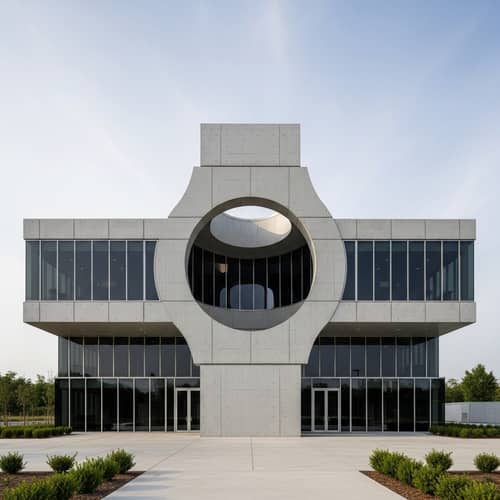 Contemporary Construction with Minimalist Aesthetic | Envelope Enclosure & Fenestration