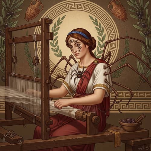 Arachne: Greek Mythological Figure Transformation