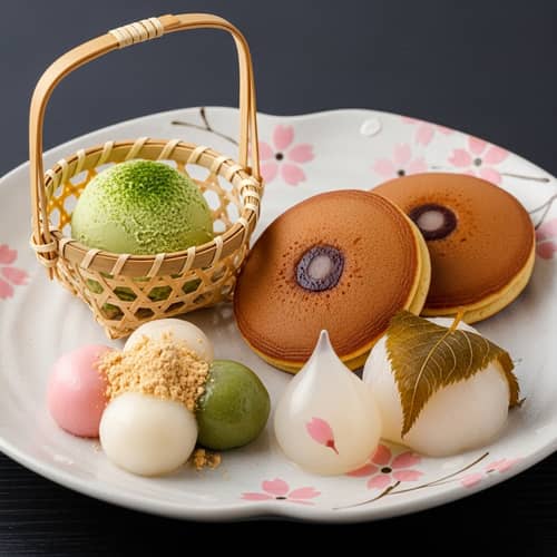 Delicious Japanese Desserts: Mochi, Dorayaki, Raindrop Cake & Matcha Ice Cream