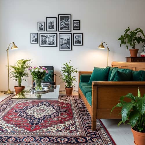 Unique Interior Design: Eclectic Living Room Inspiration