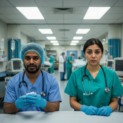 Tears of Care: Nurses on the Frontlines