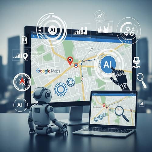 Optimize Google Maps with AI | Navigation Tools & Icons