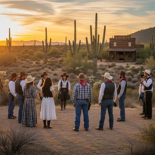 Role-Play Adventure in Arizona Desert | Wild West Reenactment