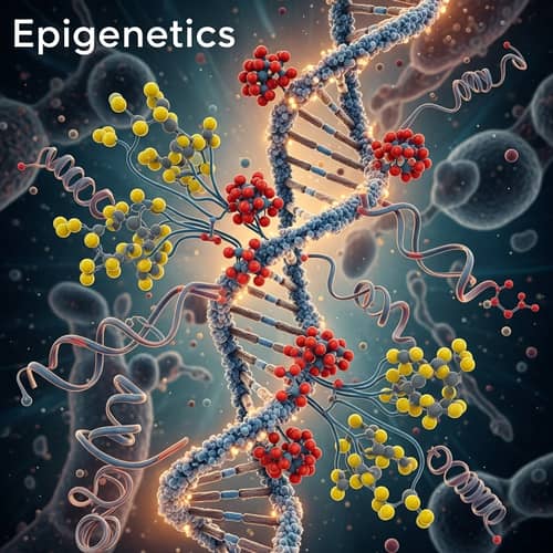 Illustrated Field of Epigenetics: DNA Modifications Explained
