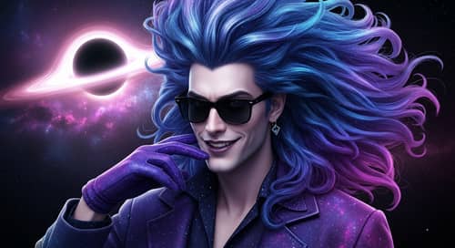 Galactic Odyssey Kayn | Emperor With Massive Blue-Purple Hair