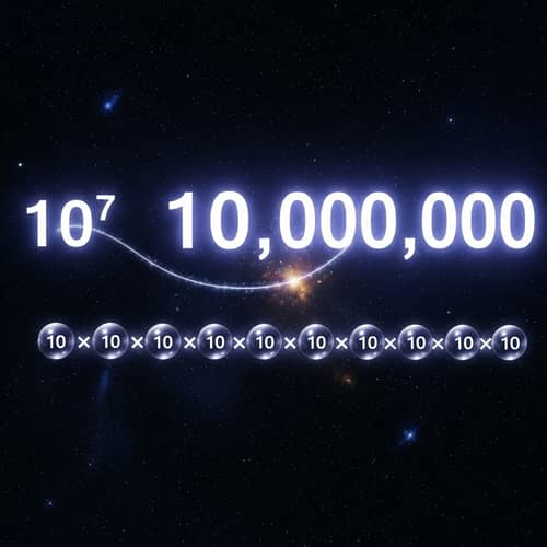 10 to the Power of 7: Understanding Exponentiation