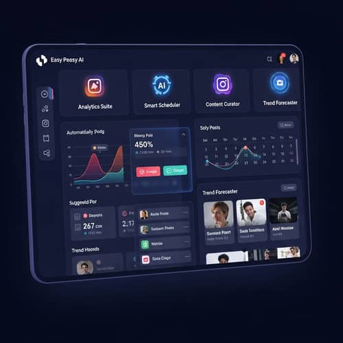 Cutting-Edge AI Productivity Tools for Social Media by Easy Peasy AI
