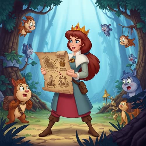 Adventurous Princess: A Disney-Inspired Tale