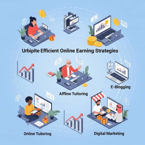 Efficient Online Earning Strategies with E-Commerce, Blogging & More