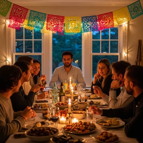 Festive Dinner at Friend's House Mar 4th, 2024
