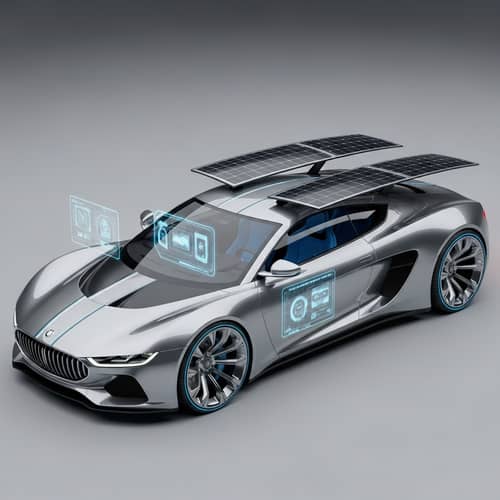 Futuristic Supercar: Luxury & Eco-Friendly Technology | Future image