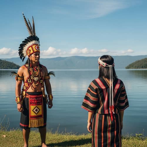 Tribal Leader Lapulapu Visits Laguna Lake: Unity at Serene Waters
