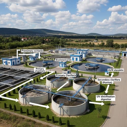 Wastewater Treatment Plant Operations - Complete Process Overview