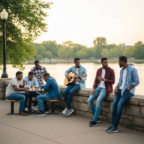 Exploring Peaceful Relations Among Black Males