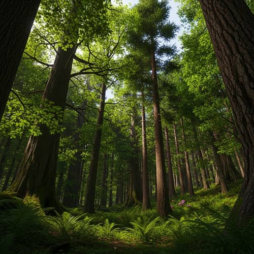 Mystical Forest - Enchanting Woodland & Ethereal Beauty
