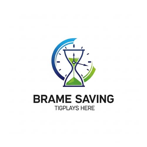 Modern Time-Saving Product Logo Design
