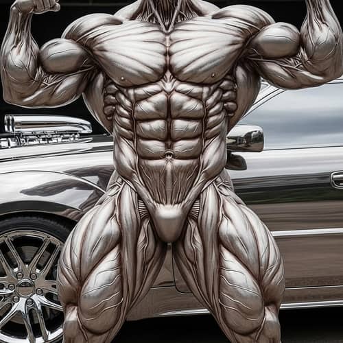 Muscular Physique Inspired Vehicle | Strong Body Aesthetics
