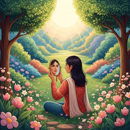 Symbolic Art of Self-Love and Care