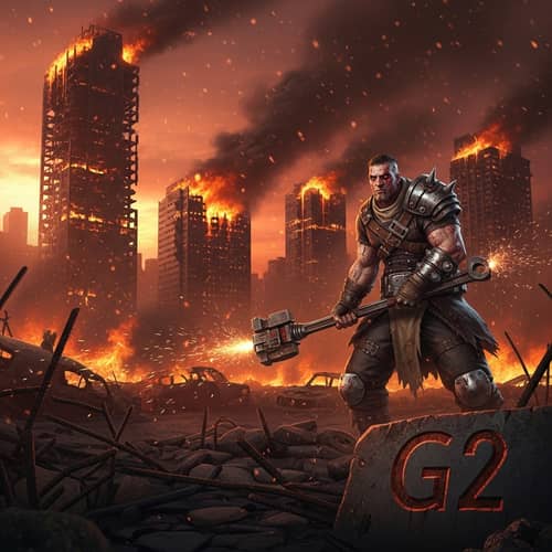 Gustavete 2: Post Apocalyptic Inferno Scenery