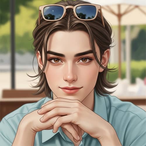 Captivating Portrait in Romantic Setting