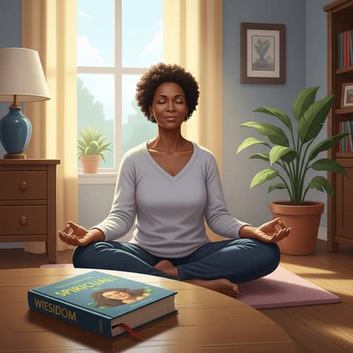 Spirituality in Everyday Life: Serene Scene of Meditation