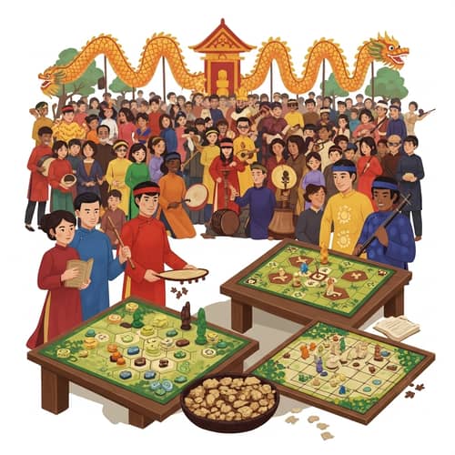 Hung Kings Festival Celebration by Nautilus Games | Vietnam