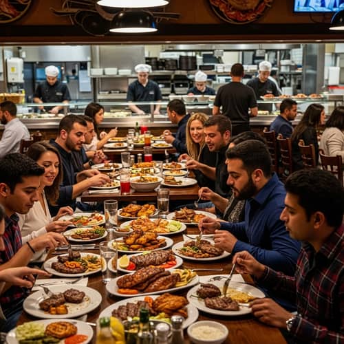 Savor the Flavors at a Multi-Cultural Meat and Chicken Restaurant