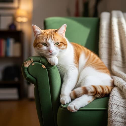 Adorable Chubby Cat - Cute Feline Images