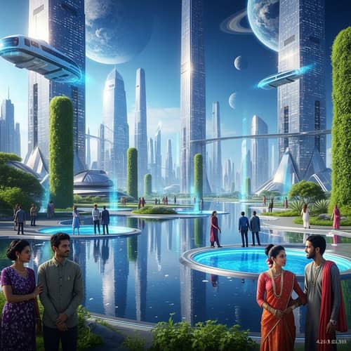 Year 4,28,899 World: Speculative Future Landscape of Unity and Progression