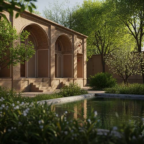 Traditional Persian House During Noruz - Renewal and Rebirth